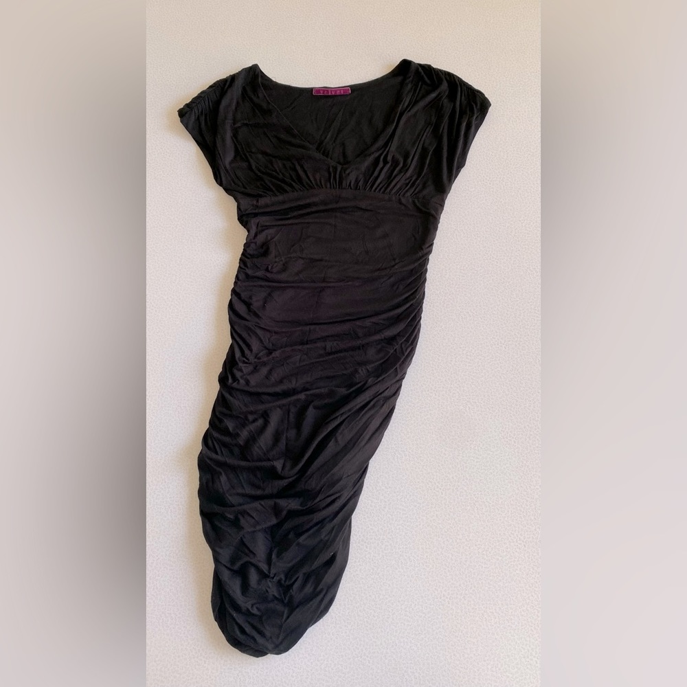 Velvet by Graham & Spencer Minidress, Size P, Black.